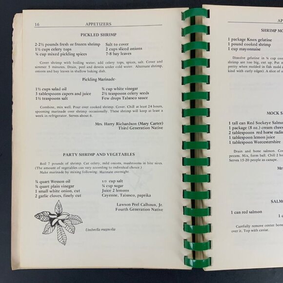 Atlanta Natives Favorite Recipes Spiral-Bound Cookbook 1980 Georgia USA Vintage - Picture 6 of 16